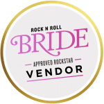 approved vendor logo for rock n roll bride