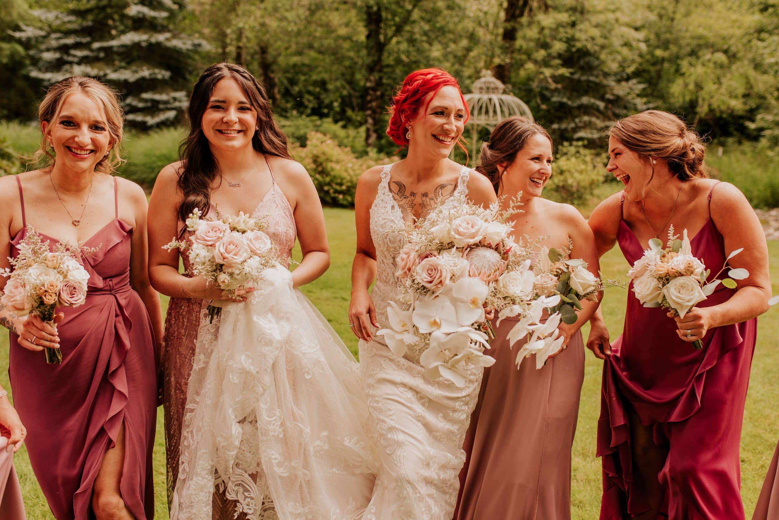 Read more about the article Boho Glam Wedding in Rose Gold at Creekside Estate