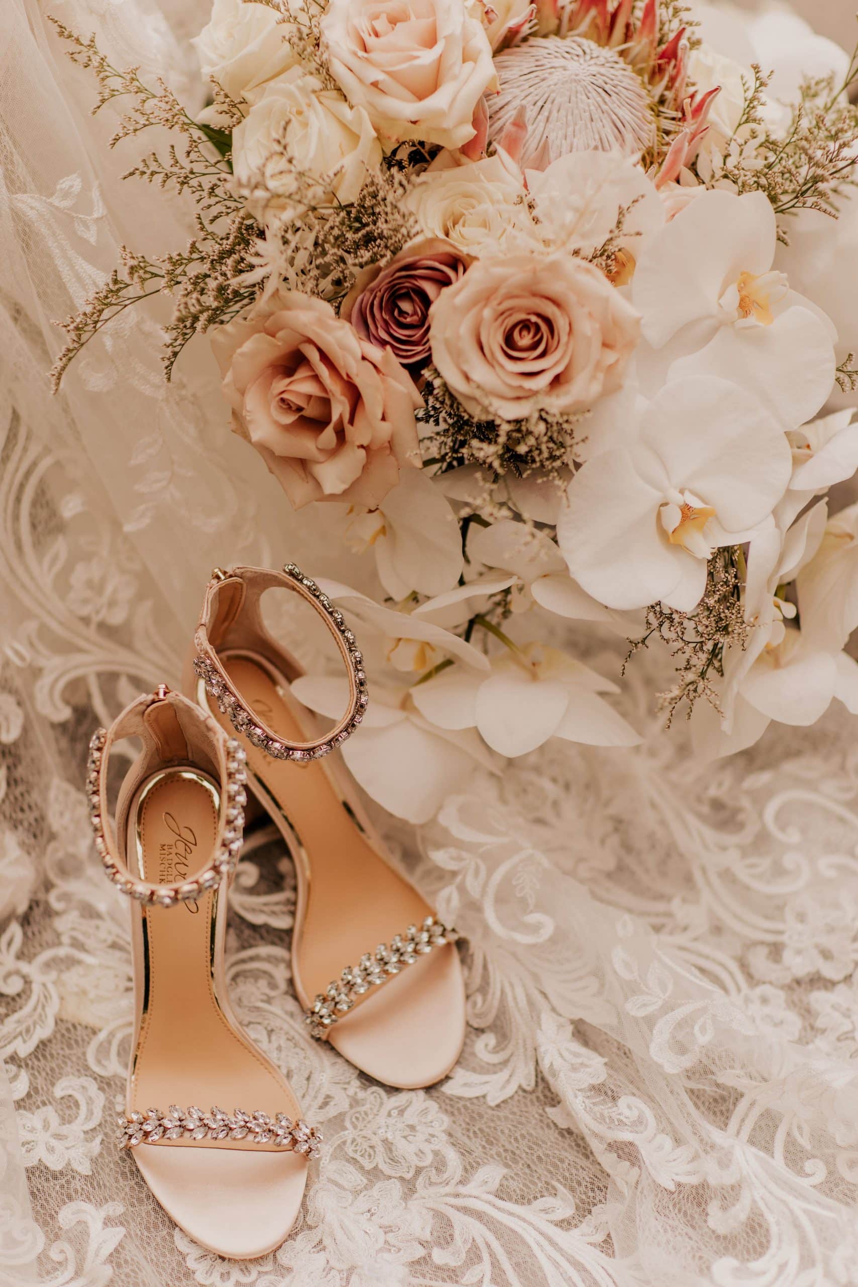 Boho Glam Wedding in Rose Gold at Creekside Estate Flowers by Alana