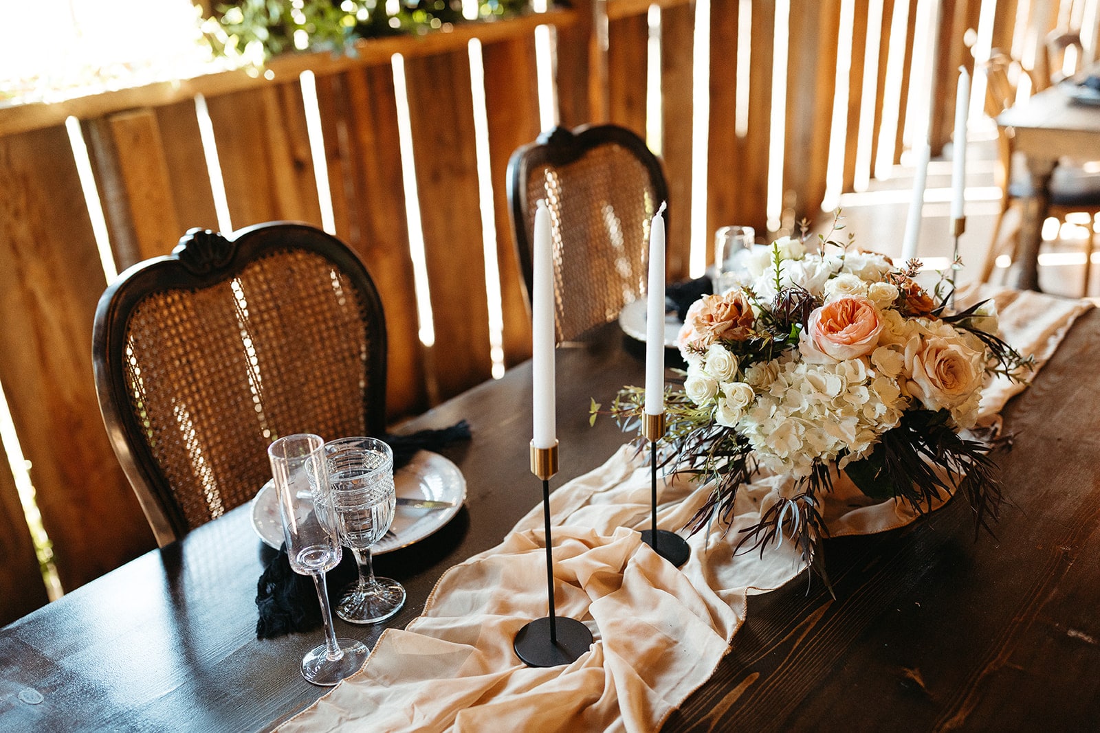 Timeless Modern Wedding in a Romantic Neutral Palette Flowers by Alana